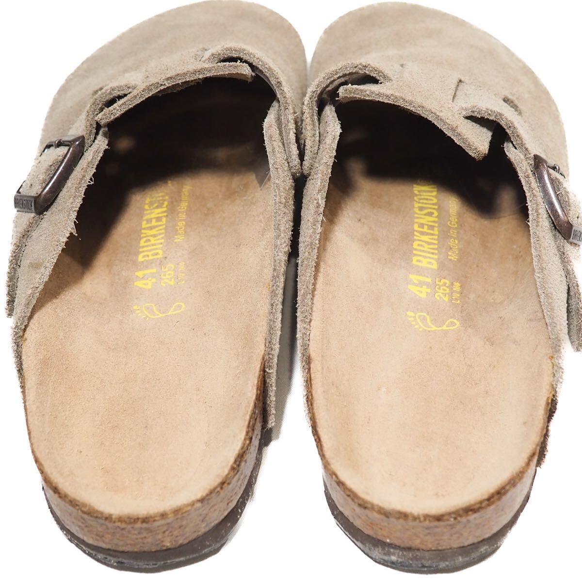 BIRKENSTOCK トープ サイズ41 26.5cm相当 ビルケンシュトック ボストン トープ 41 レギュラー幅 26 5cm