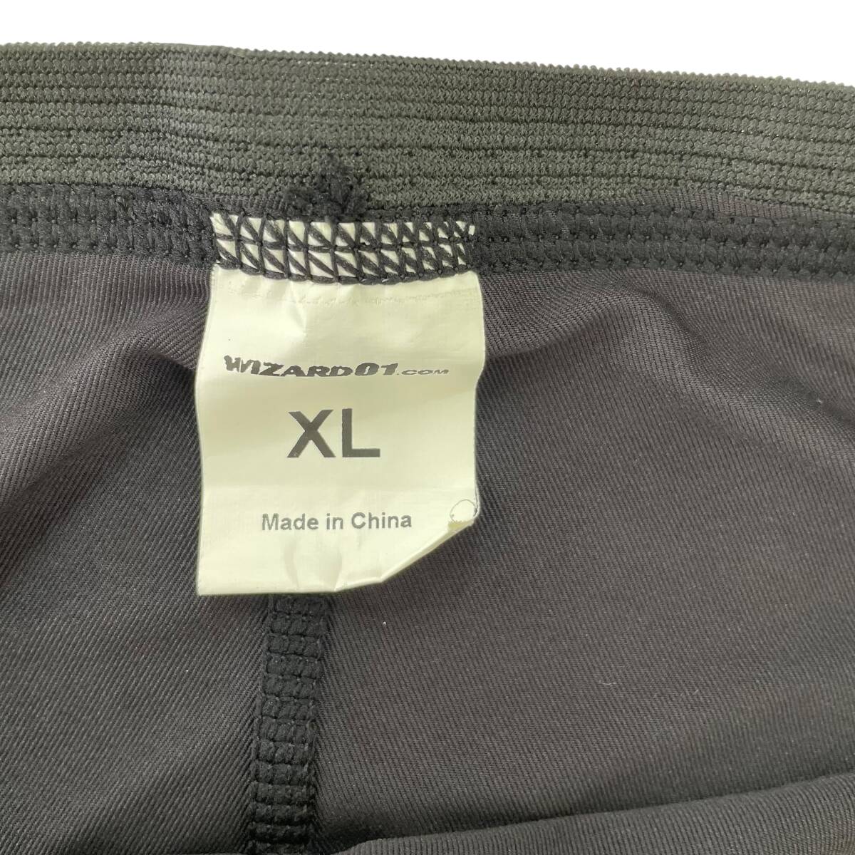 【即決】 WIZARD01 サイクルレーサーパンツ インナーパンツ XLサイズ ブラック系 黒系 21824-60_画像3