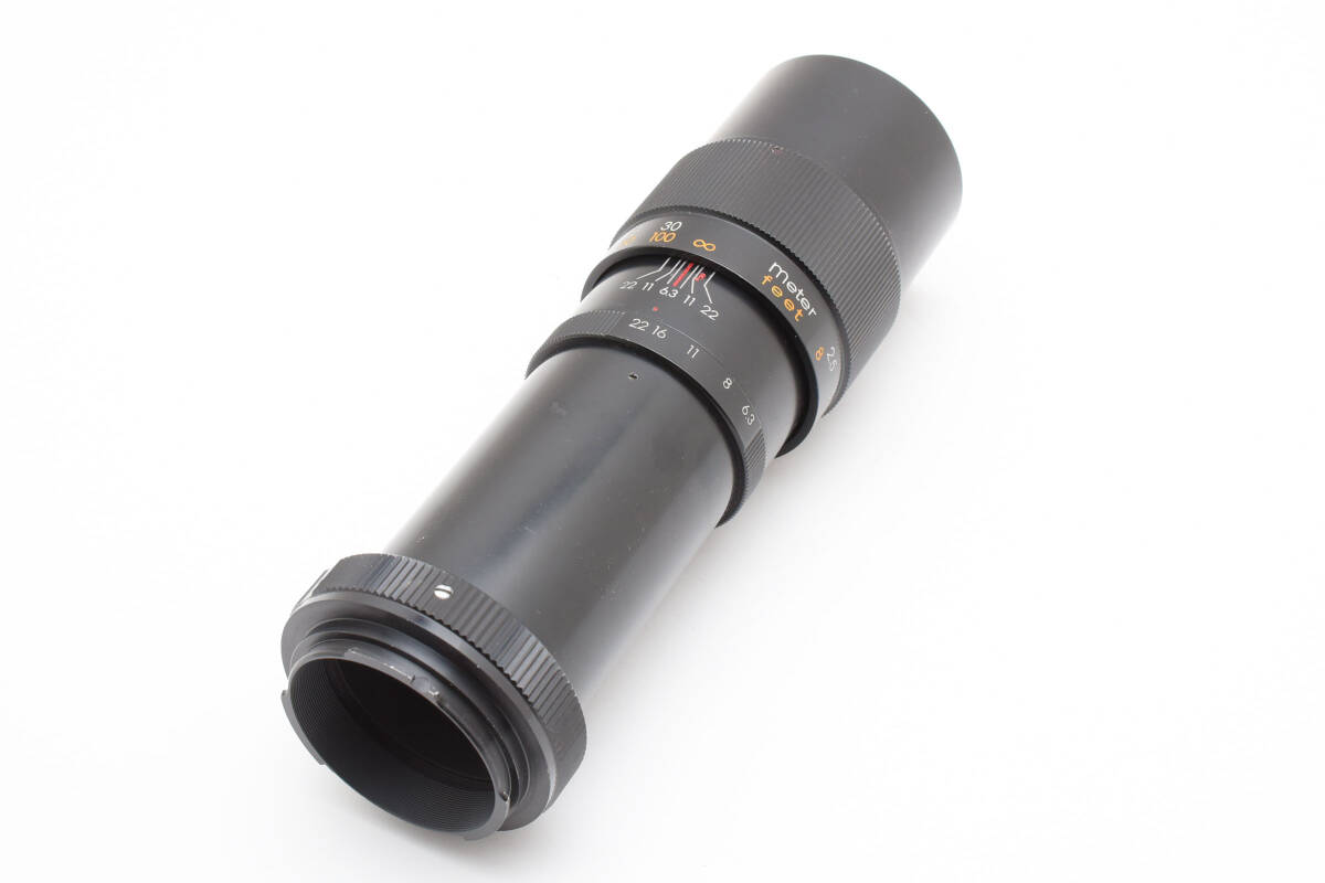 【希少元箱 取説付き 】TAMRON LENS 200mm F6.3 マウントなし #5023_画像7