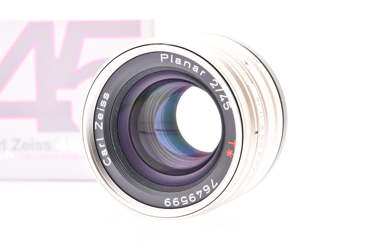 CONTAX Carl Zeiss Planar 45mm F2 T* Gマウント 単焦点
