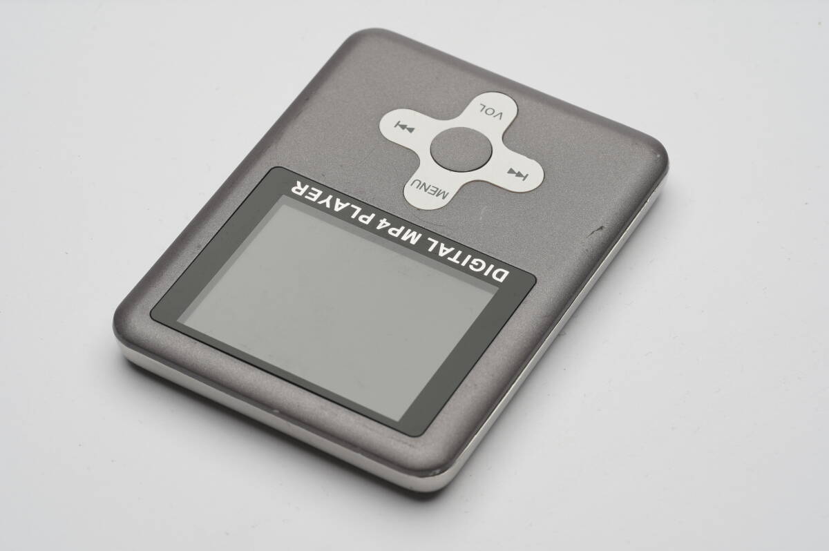 DIGITAL MP4 PLAYER グレー iPod風(fēng) MP3プレーヤー デジタルオーディオプレーヤー ジャンク 送料180円