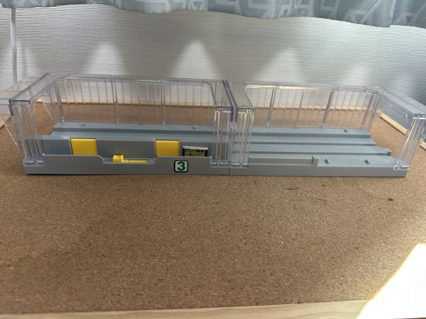 プラレール クリアホーム+ホームドアステーション 清掃・動作確認済 送料660円~ 同梱可・翌日発送! タカラトミー