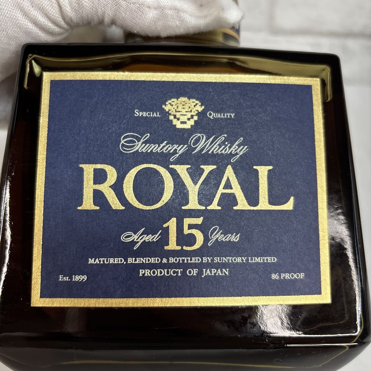 サントリーウイスキー ローヤルプレミアム15年 SUNTORY ROYAL 700ml 43% 未開封 青ラベル15 