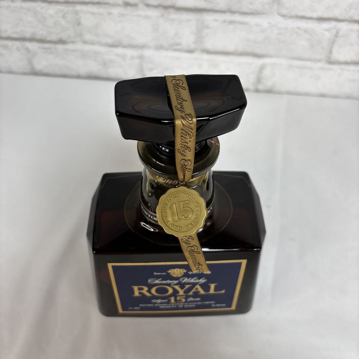 サントリーウイスキー ローヤルプレミアム15年 SUNTORY ROYAL 700ml 43% 未開封 青ラベル15 
