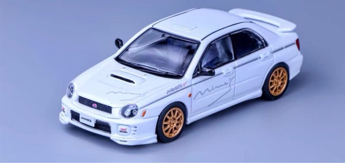 1/64 Furuya Subaru Impreza WRX STI スバル　インプレッサ　セダン　七代目　mines マインズ　会場限定_画像4