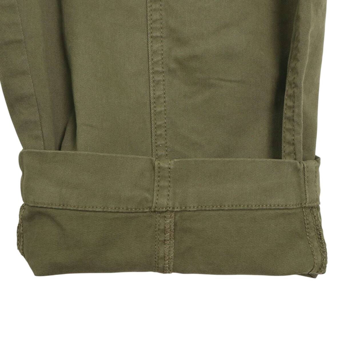 Banana Republic バナナリパブリック 通年 ストレッチ★ テーパード ワイド ミリタリー パンツ Sz.6 レディース_画像3