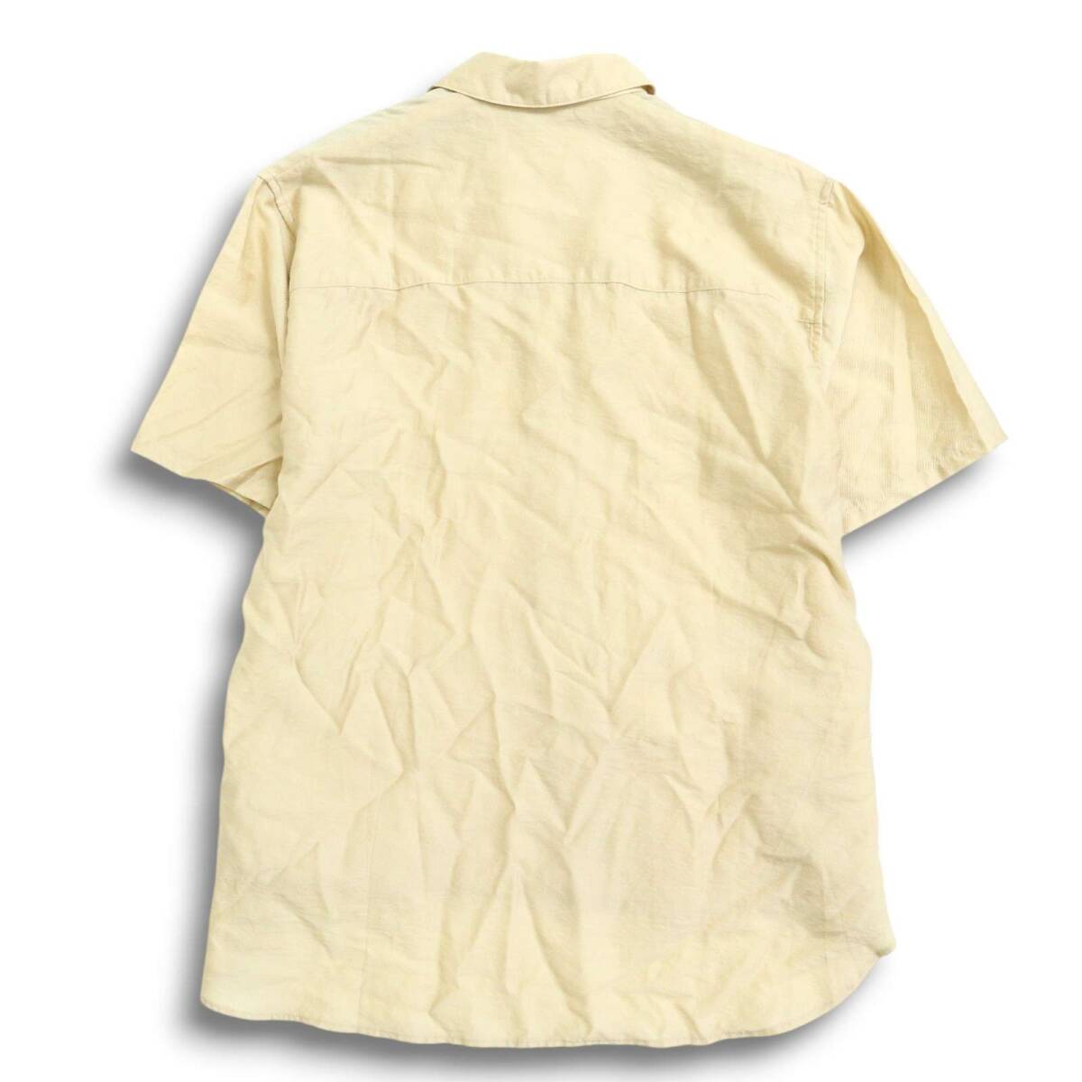 22SS★ BEAUTY&YOUTH ユナイテッドアローズ ウォッシャブル ツイル ポケット 半袖 シャツ Sz.F レディース_画像4