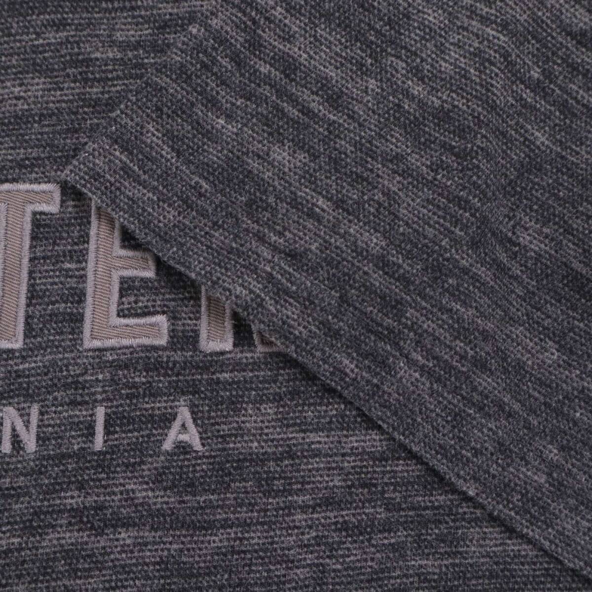 HOLLISTER ホリスター 春夏 ロゴ★ メランジ 半袖 クルーネック Tシャツ カットソー Sz.XL メンズ 大きいサイズ_画像3