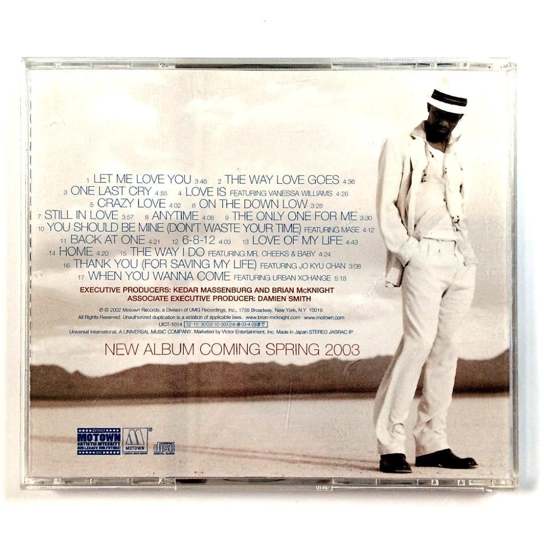 Brian McKnight / From There To Here (CD) ブライアン・マックナイト / 1989-2002 フロム・ゼア・トゥ・ヒア_画像3