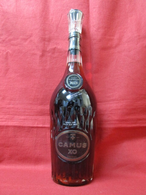 CAMUS〈XO COGNAC 2本 専用箱1付★ロングネックボトル〉未開栓 H【6112】 未開栓 ☆ カミュ XO コニャック ロングネック