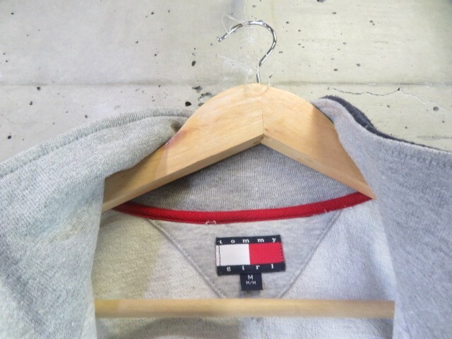 9180s19◆良品です◆tommy girl トミーガール フラッグデザイン スウェットジャケット M/トレーナー/ジャージ/フィルフィガー/シャツパンツ_画像7