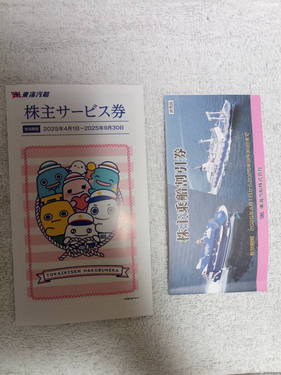 株主乗船割引券 2025年9月30日まで ６枚 東海汽船 株主乗船割引券 有効期限:2025年9月30日までの価格