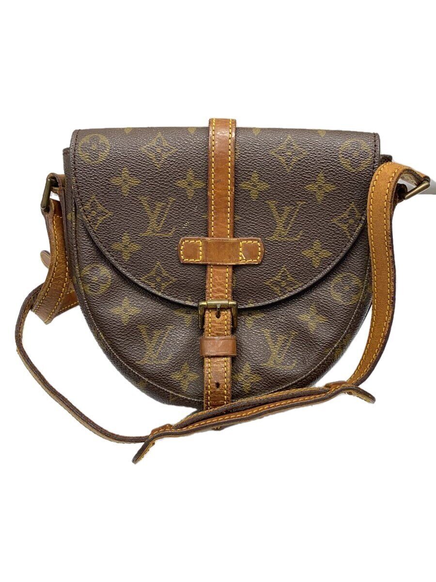 LOUIS VUITTON◆シャンティ_モノグラム・キャンバス_BRW/PVC/BRW