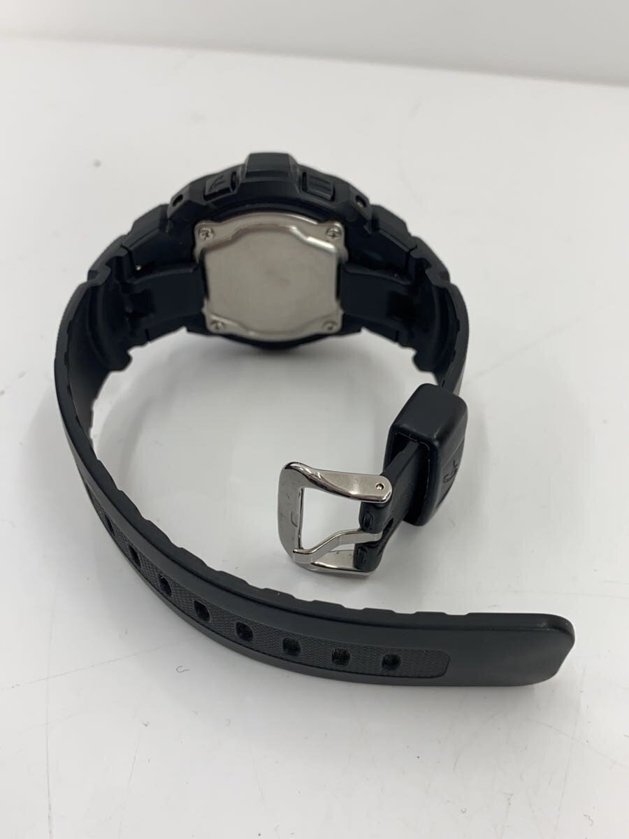 CASIO◆ソーラー腕時計・G-SHOCK/デジアナ/BLK/BLK