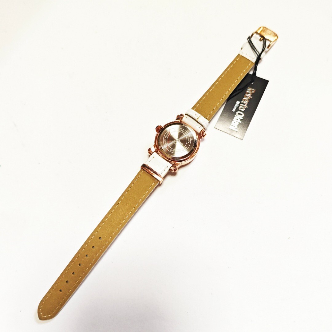 未使用品 電池交換済 Roberto Oldani クォーツ レディース腕時計 動作品 稼働品 新品 TA019_画像3