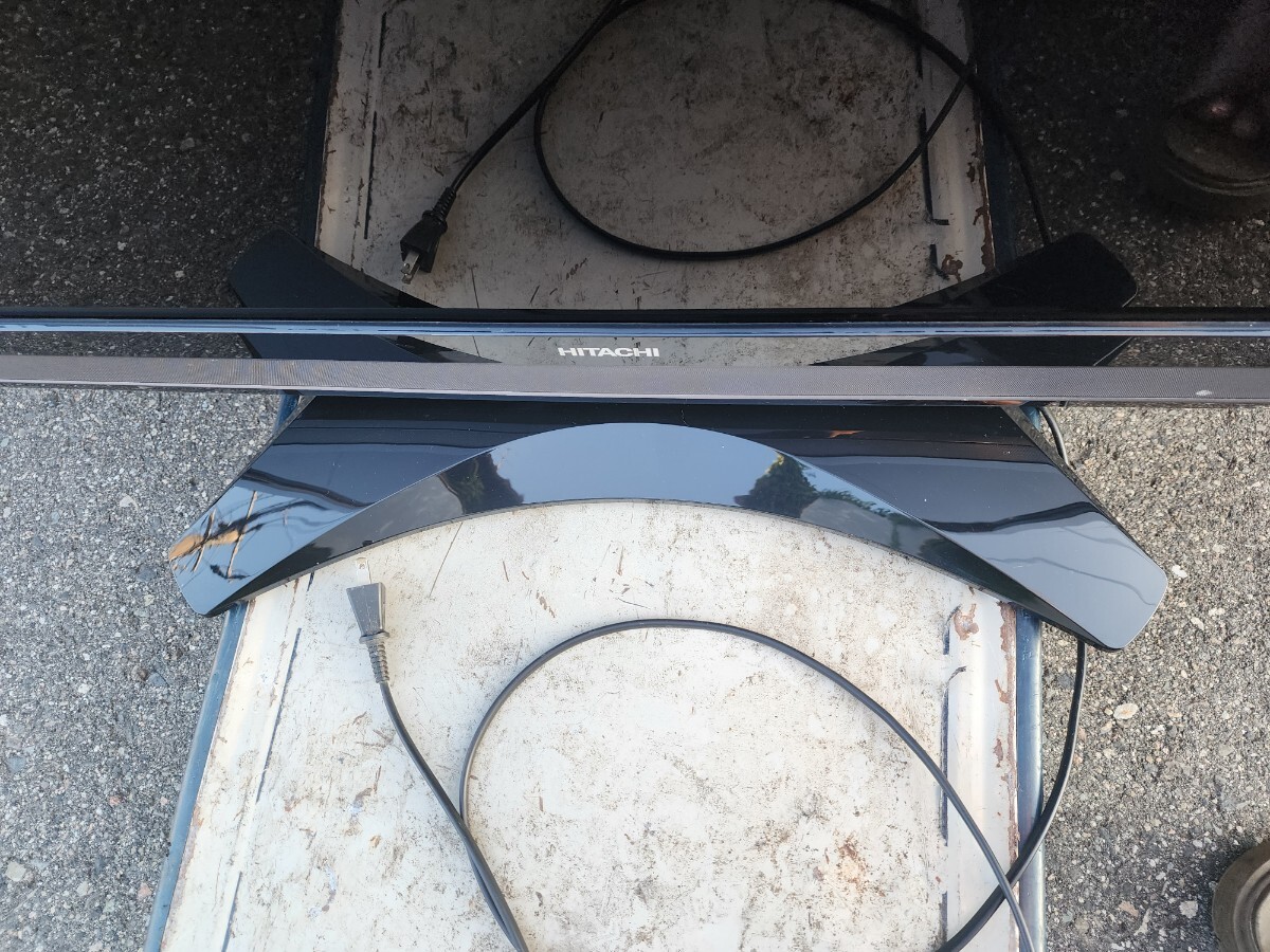 HITACHI Wooo 液晶テレビ　L37-XP05 HDD內(nèi)蔵　リモコンなし　B-CASカード2枚付き