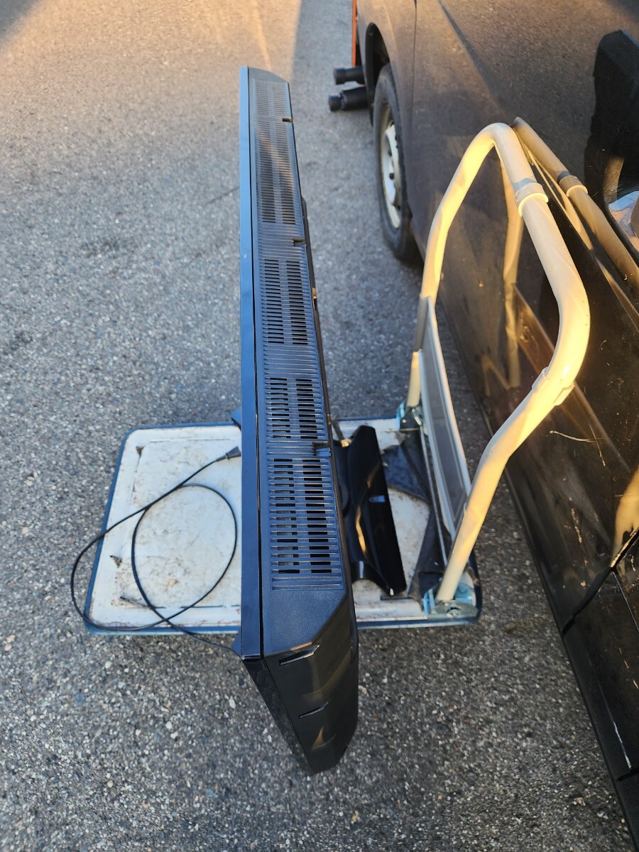 HITACHI Wooo 液晶テレビ　L37-XP05 HDD內(nèi)蔵　リモコンなし　B-CASカード2枚付き