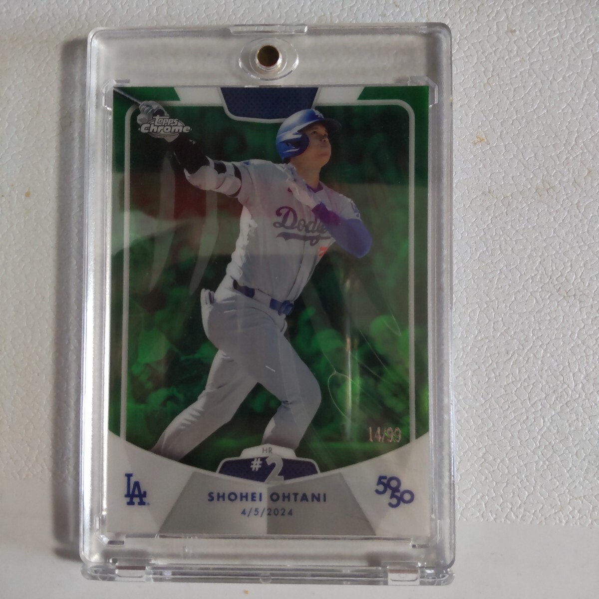 99枚限定 大谷翔平 2024 Topps Chrome 50/50 大谷翔平【2024 Topps 50/50】