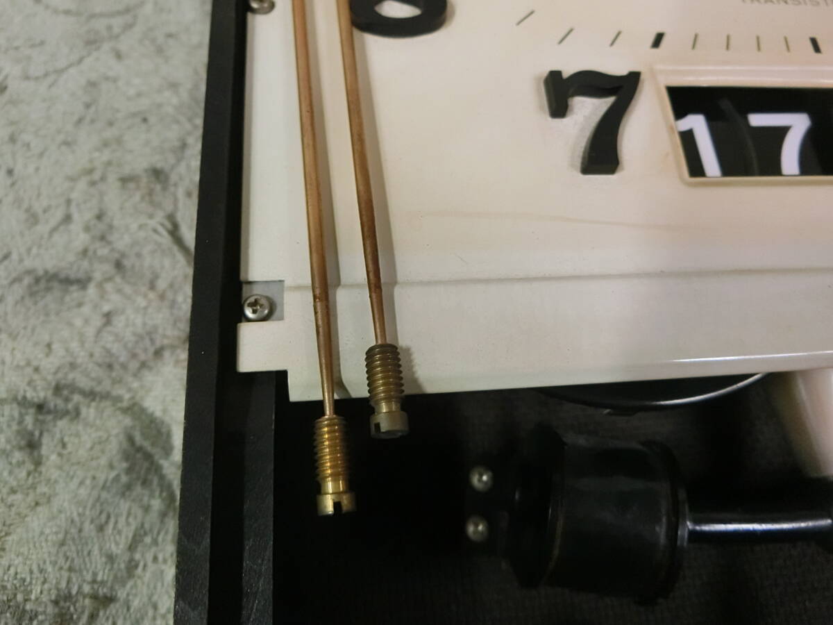 ★セイコー ソノーラ　STC-577　トランジスター掛時計　★ジャンク品_画像5