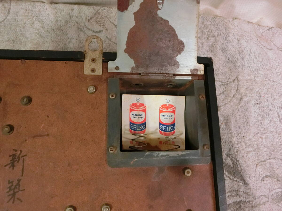 ★セイコー ソノーラ　STC-577　トランジスター掛時計　★ジャンク品_画像7