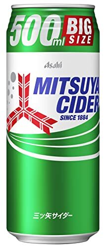 アサヒ飲料 三ツ矢サイダー 缶 500ml×24本