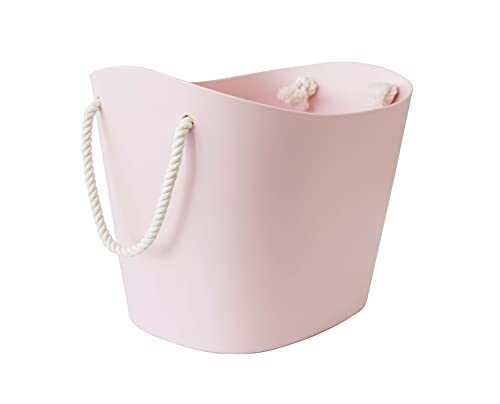 八幡化成 マルチバスケット ピンク M 19L sceltevie balcolore(バルコロール) 229360 27x40x30.5cm_画像1