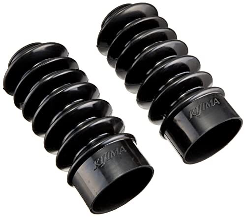 キジマ(Kijima) バイク フロントフォークブーツ 2020レブル250適応 ダイナ('91-'05)/スポーツスター('86-'14) ブ_画像1