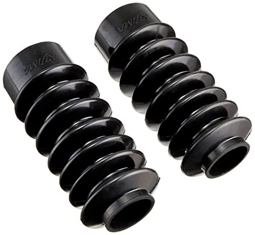 キジマ(Kijima) バイク フロントフォークブーツ 2020レブル250適応 ダイナ('91-'05)/スポーツスター('86-'14) ブ_画像2