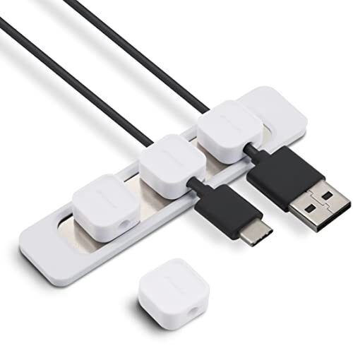 MOELIFE ケーブルホルダー マグネット ケーブルクリップ 配線 整理 ケーブル 収納 車內(nèi) ケーブルオーガナイザー 車 便利グッズ ライト