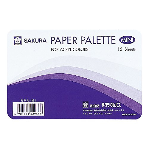 サクラクレパス ペーパーパレット ミニ RPA-MI(20) 15枚×20個_画像1