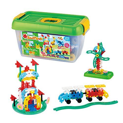 学研 Gakkenニューブロック わくわくバラエティ130BOX(対象年齢:2歳以上)83187_画像1