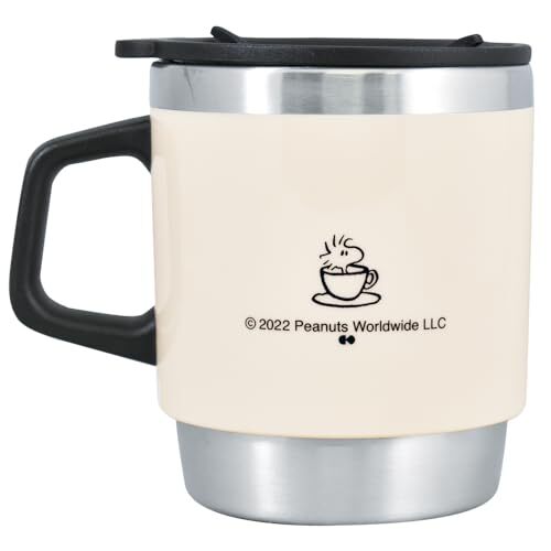 大西賢製販 ピーナッツ スタッキング サーモマグ BREAD アイボリー PH-3010_画像2