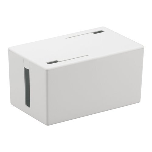 バッファロー BUFFALO ケーブルボックス 電源タップ&ケーブル収容 Sサイズ ホワイト BSTB01SWH_画像2