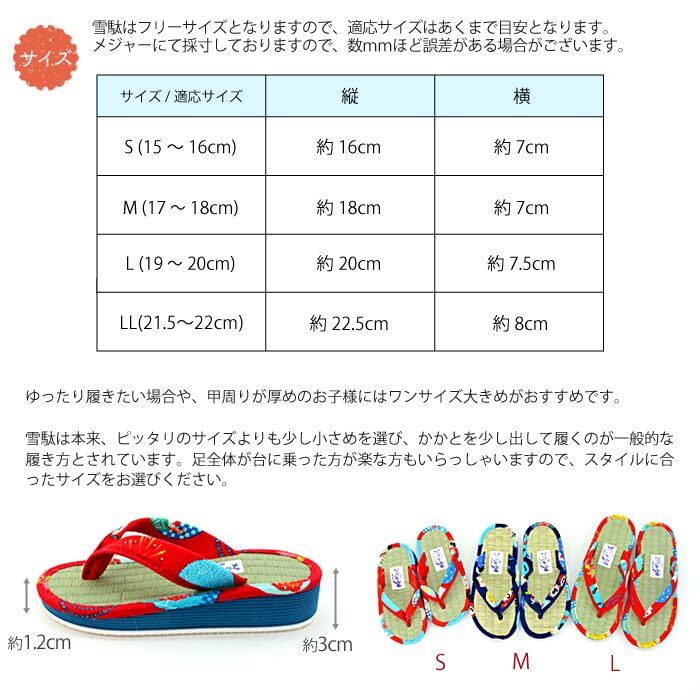 竹春 草履 日本製 畳 子ども サンダル 男の子 女の子 キッズ カリプソ 畳サンダル トンボ 青 S_画像2
