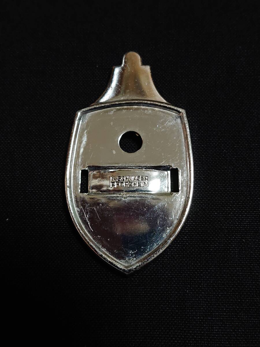 空冷 VW 純正 フロントフード ウォルフスブルグ メダリオン フルカラー 4ブリック_画像3