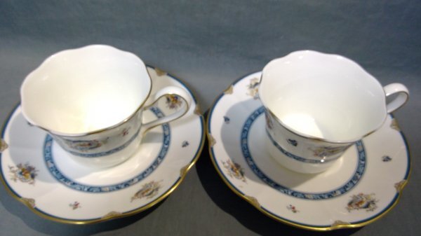 ≪NARUMI≫シャリラムーン カップ & ソーサー　ペアセット ホワイト (梱80)272050100a9q910_画像2