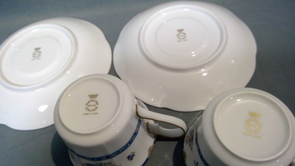 ≪NARUMI≫シャリラムーン カップ & ソーサー　ペアセット ホワイト (梱80)272050100a9q910_画像4