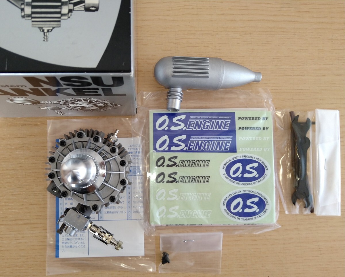 OS 小川精機 ロータリーエンジン 新品 ○O.S.(小川精機)NSU WANKEL ロータリーエンジン 49-PI