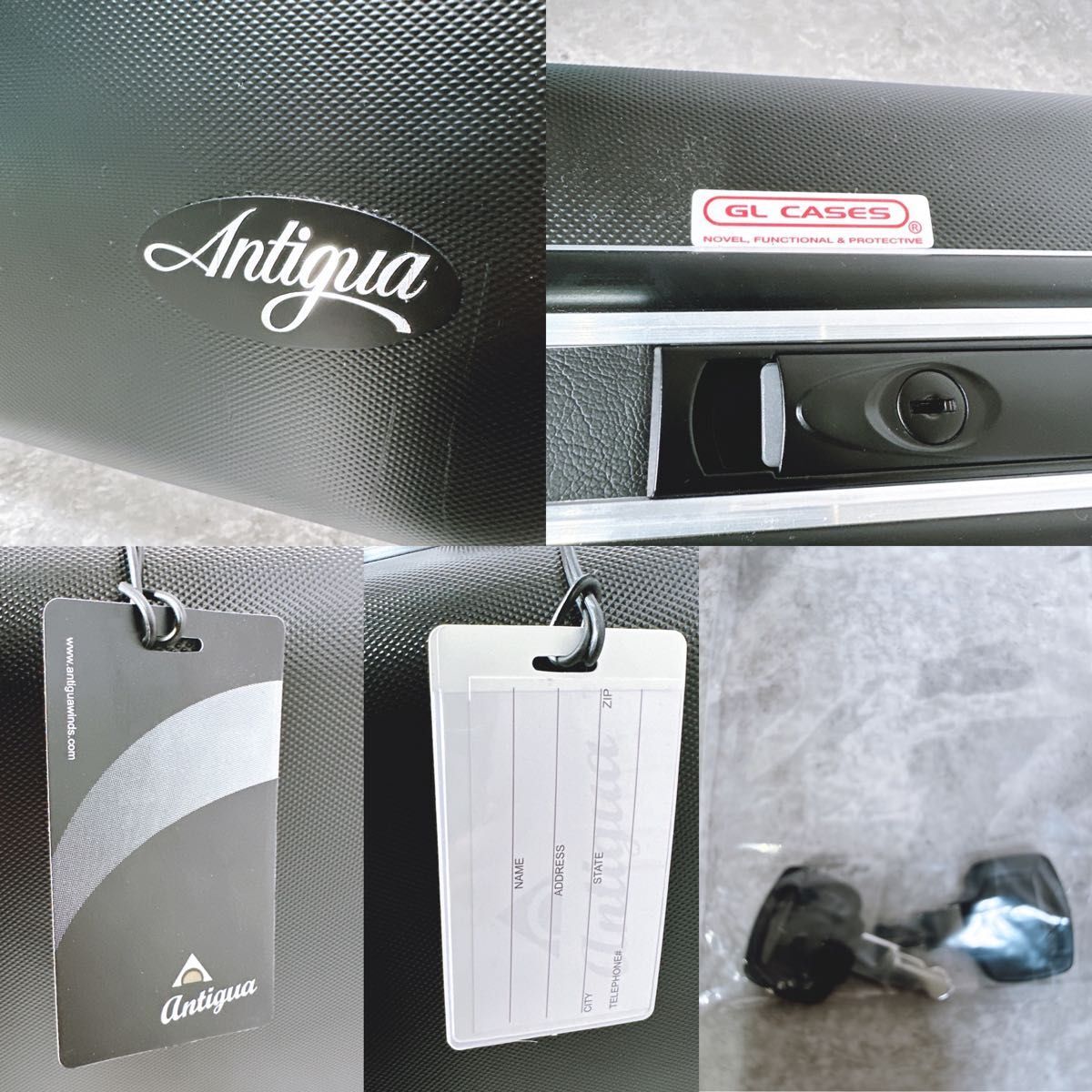 未使用 GL CASES Antigua テナーサックス ハードケース 軽量設計 未使用 GL CASES Antigua テナーサックス ハードケース 安心の