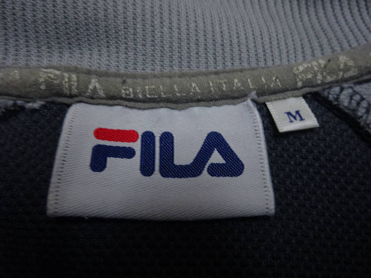 ■ふ-132 ■FILA　長袖ジャージ上　サイズＭ_画像3