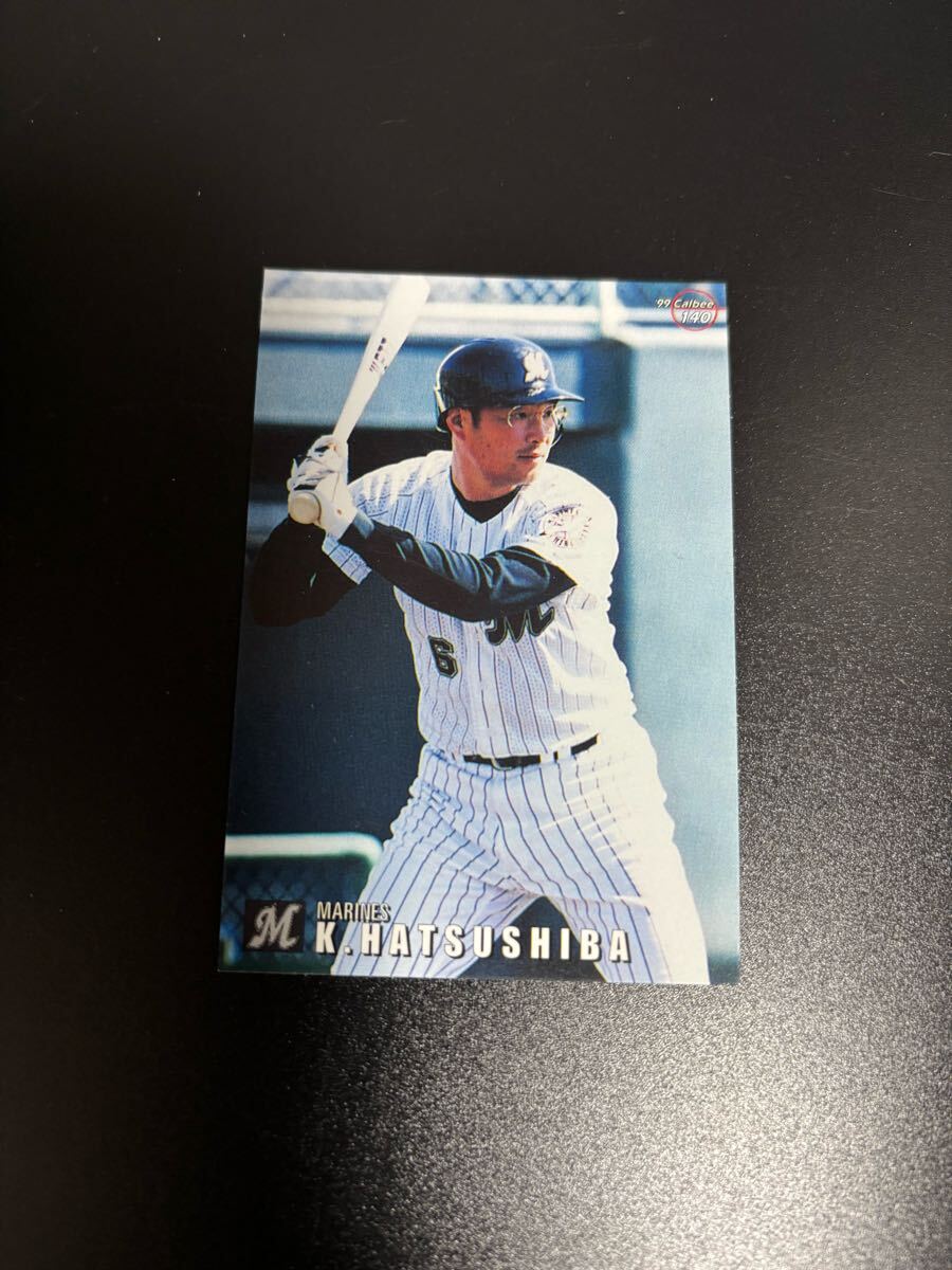 [20 пункт до совместно стоимость доставки 230 иен ] первый газонная трава Kiyoshi 1999 Professional Baseball chip s Calbee осмотр BBM epoch 1st title Chiba Lotte Marines 