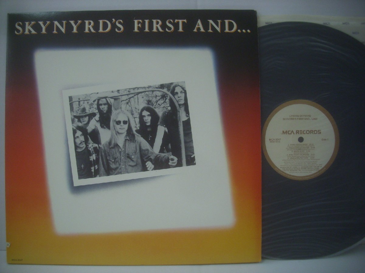 ■　輸入USA盤　LP　LYNYRD SKYNYRD　/　LYNYRD SKYNYRD'S FIRST AND...　レナード・スキナード　1978年　MCA RECORDS MCA-3047 ◇r70814_画像1