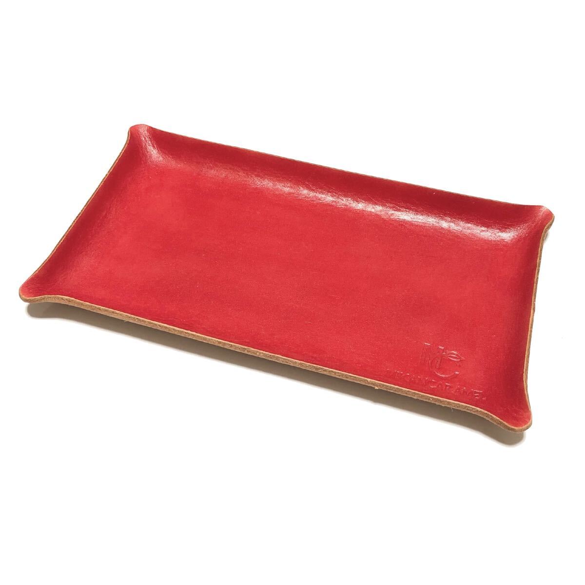 【 本革 】 鴻池製作所 ヌメ革 レザー トレイ 19×19cm 忘れな盆 5枚 本革 レザートレイ 小物入れ 革 コイントレー アクセサリー