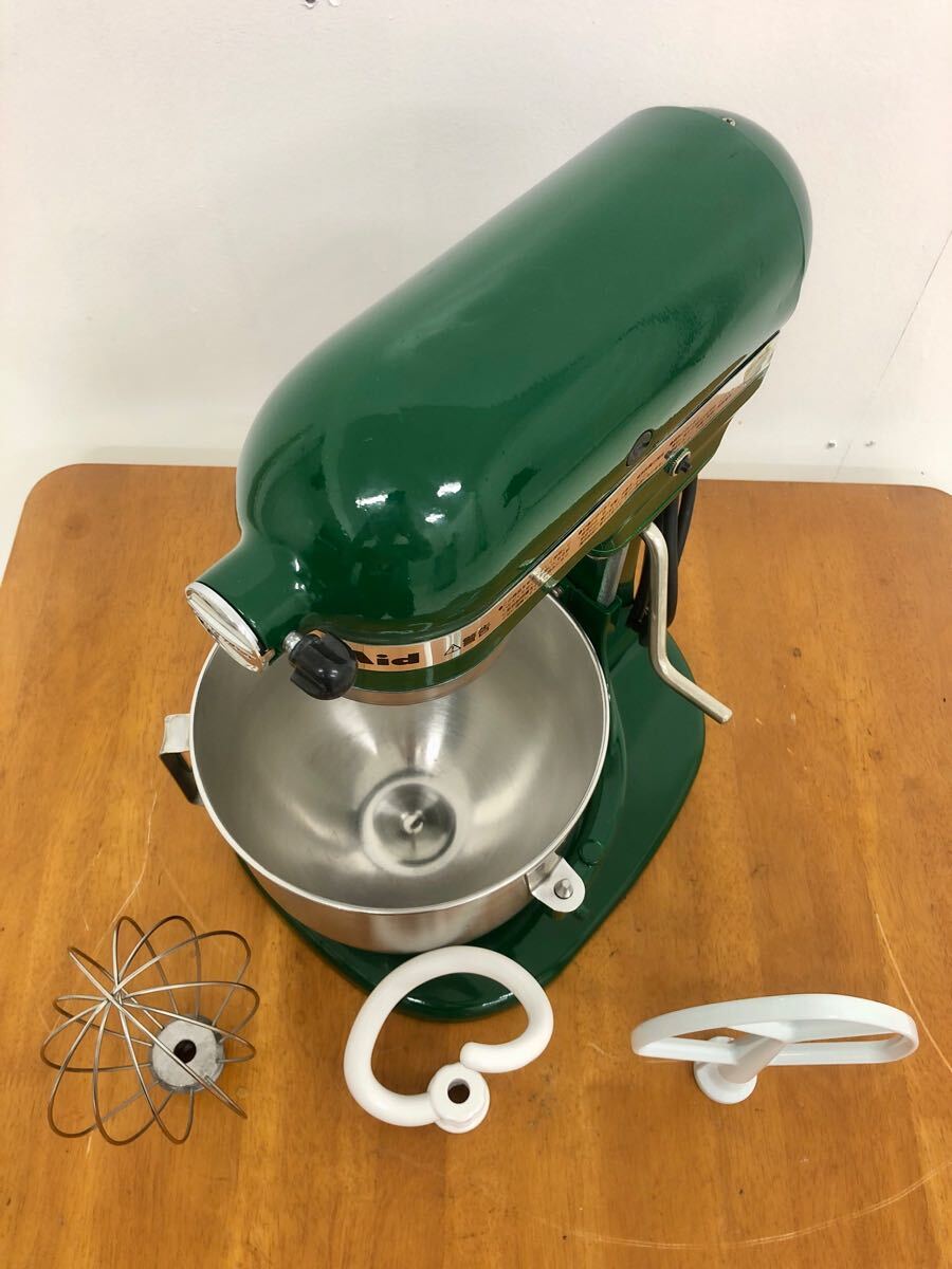 KitchenAid キッチンエイド 卓上ミキサー KSM5動作保証 美品)KitchenAid キッチンエイド ミキサー KSM5 動作保証|Yahoo