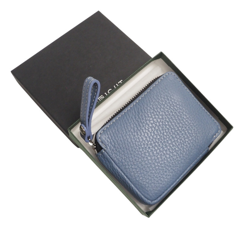 新品正規8800円 IS/IT イズイット イケテイ ミニウォレット ブルー(BLU) 967001_画像2