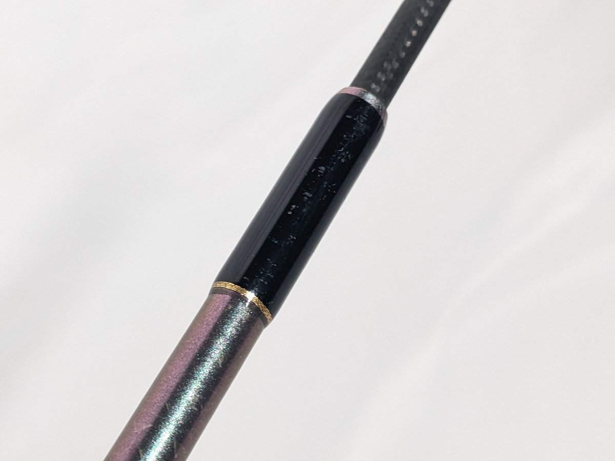 (管19635)良品 アレス×スクイッドマニア ZERO-G エボリューション 威 806 ダークスパイダー エギングロッド_画像7