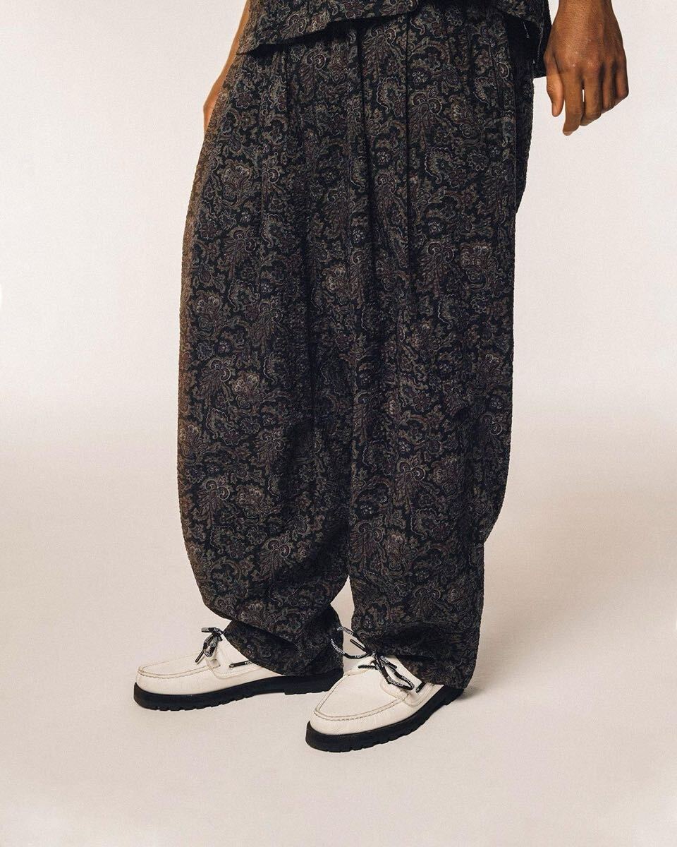 RIPPLE PAISLEY BALLOON PANTS TIGHTBOOTH