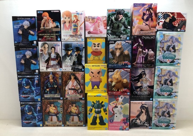 フィギュアまとめ売り しんちゃん 呪術廻戦 ワンピース 葬送のフリーレンなど 091/KY353 ☆フィギュア まとめ ワンピース/呪術廻戦/葬送の