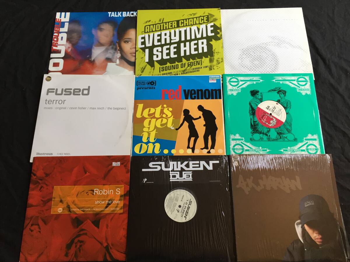 ★HOUSE / HIP HOP 関連　12inch EP 約60枚セット② ☆送料無料☆HOUSE / HIP HOP 関連 12inch EP 約60枚セット②