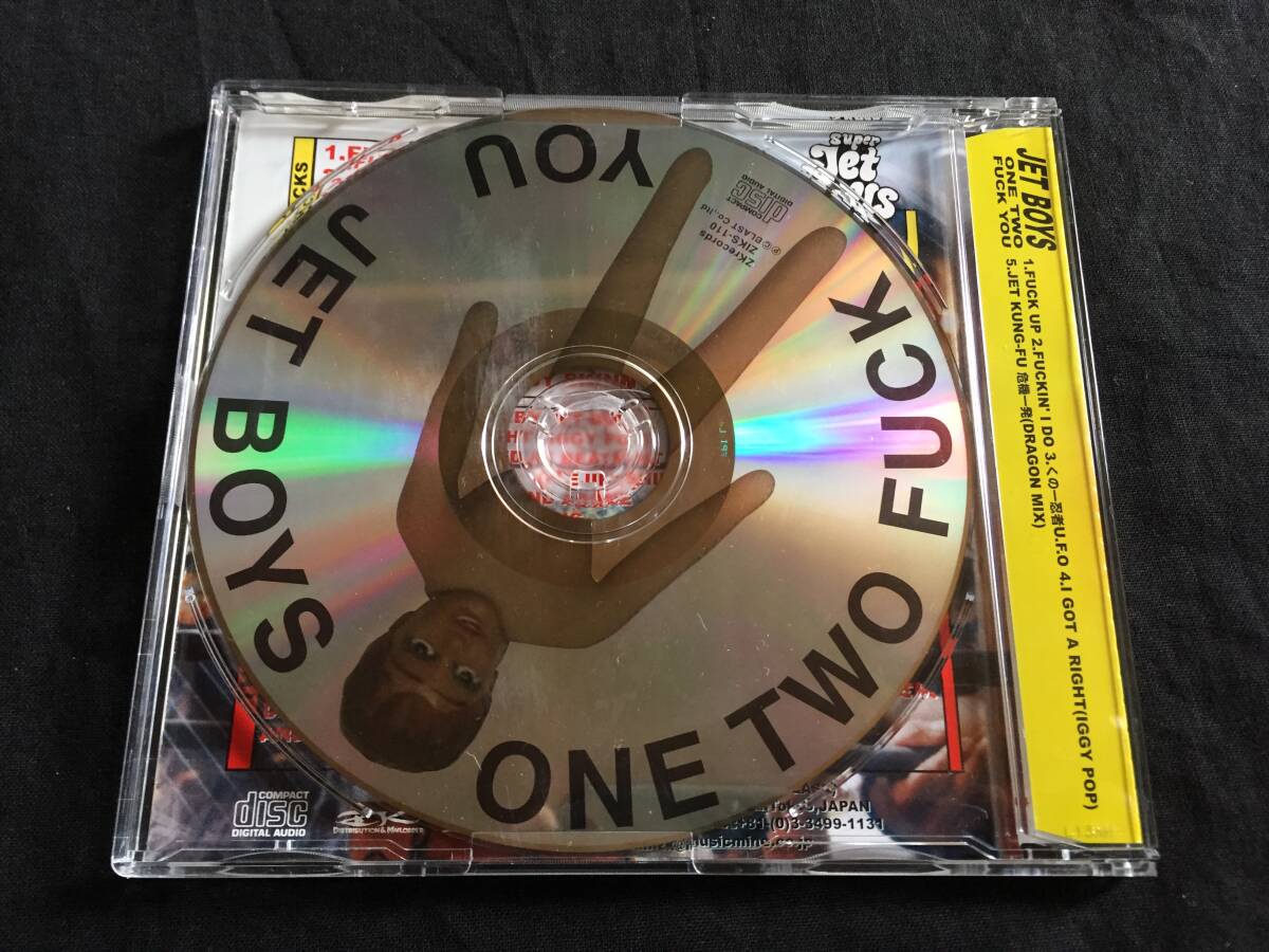★The Jet Boys / One Two Fuck You　帯付CDs ZK Records ZIKS-110 